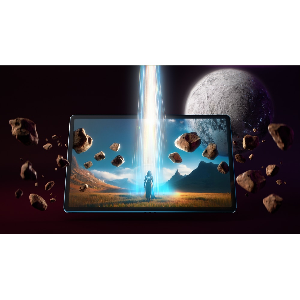 Tableta Lenovo Yoga Tab Plus, Procesor Qualcomm Snapdragon 8 Gen 3, Ecran 3K 12.7", 16GB RAM, 256GB Flash, Wi-Fi, Android, Bluetooth + Lenovo 2-in-1 Keyboard Pack + Lenovo Tab Pen Pro Albastru