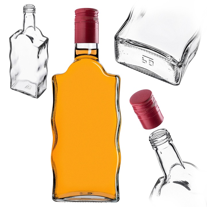 Sticla decorativa Fala, KADAX, 500 ml