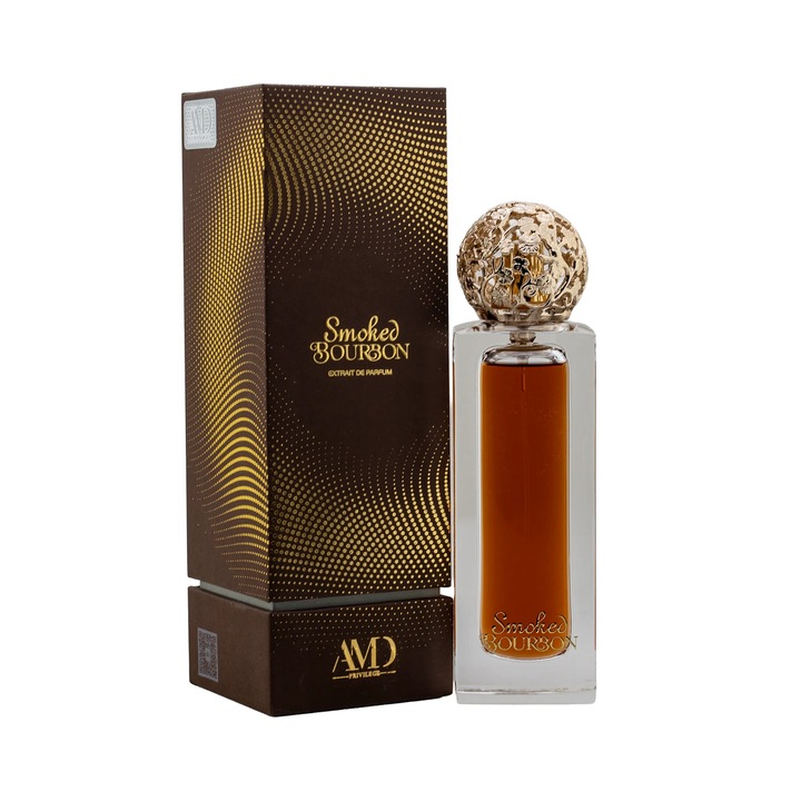 Apa de parfum Amd Perfumes, Smoked Bourbon, Unisex, 65 ml