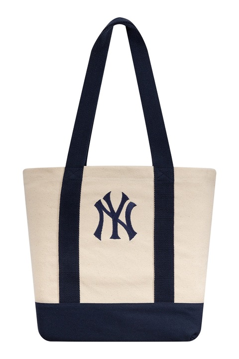 New Era, Geanta tote New York Yankees MLB, Albastru ultramarin, Bej