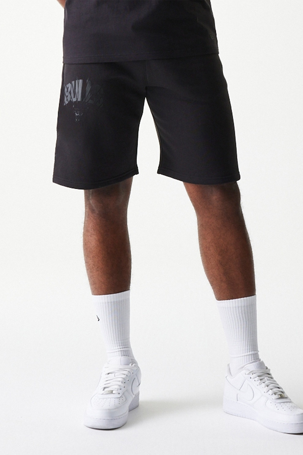 New Era, Bermude Core NBA Chicago Bulls, Negru carbon, 2XL