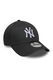 New Era, Бейзболна шапка League Essential 9Forty с лого, Въглен сиво, 56-62 CM