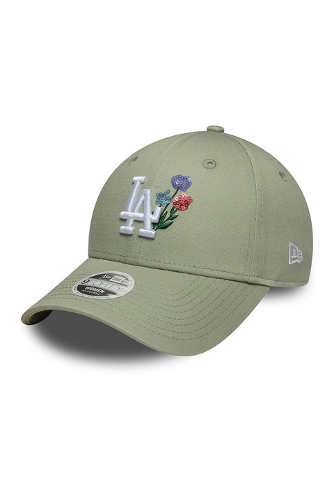 New Era, Sapca baseball cu logo Floral Icon 9Forty, Verde pal, 54-56 cm