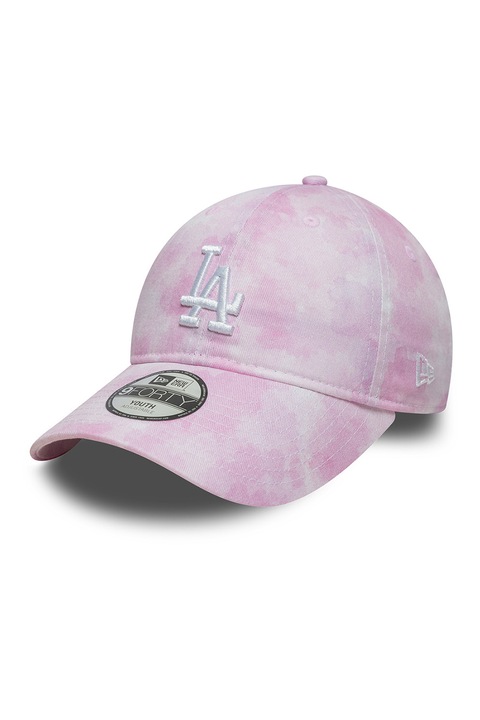 New Era, Sapca cu model tie-dye 9Twenty, Roz/Alb murdar