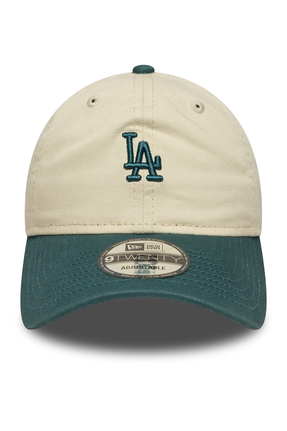 New Era, Sapca baseball 9Twenty LA Dodgers, Verde, Bej, 56-62 CM
