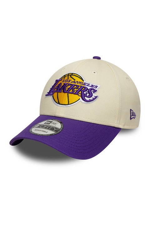 New Era, Sapca cu aspect colorblock 9FortyLA Lakers NBA, Violet/Bej deschis, 56-62 CM
