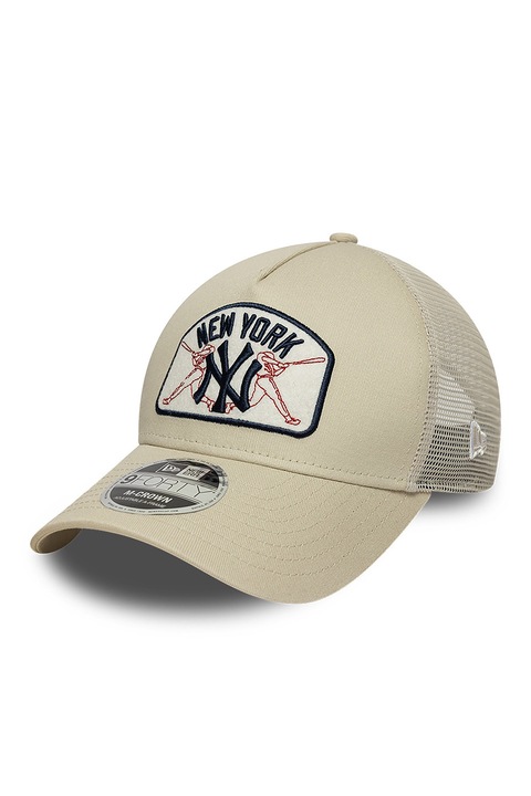 New Era, Sapca trucker New York Yankees Mlb 9Forty Mc Af, Bej deschis, 55.8-61.5 CM