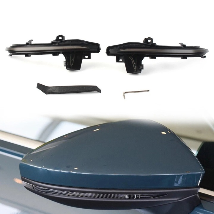 Semnalizari Dinamice Oglinzi, pentru Audi A6 C8 4K, A7 4K8, A8 D5/4N, S8