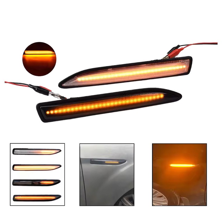 Semnalizari Dinamice Aripi, pentru Ford Mondeo Mk4 Hatchback/Saloon, Estate/Turnier