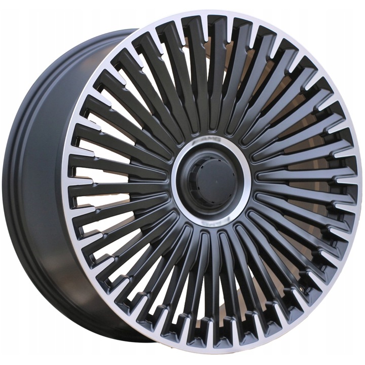 Set (4 bucati) jante H3286F 21x9/10 5x112 ET30 - MBHM - machined black matt