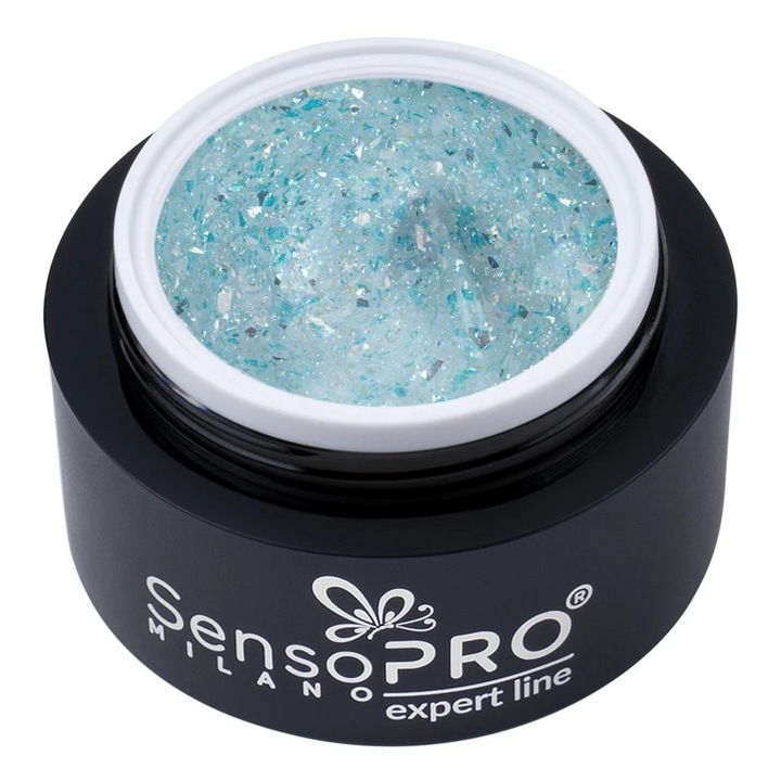 Gel Constructie Unghii Expert Line SensoPRO Milano - Bubblegum Blues 15ml