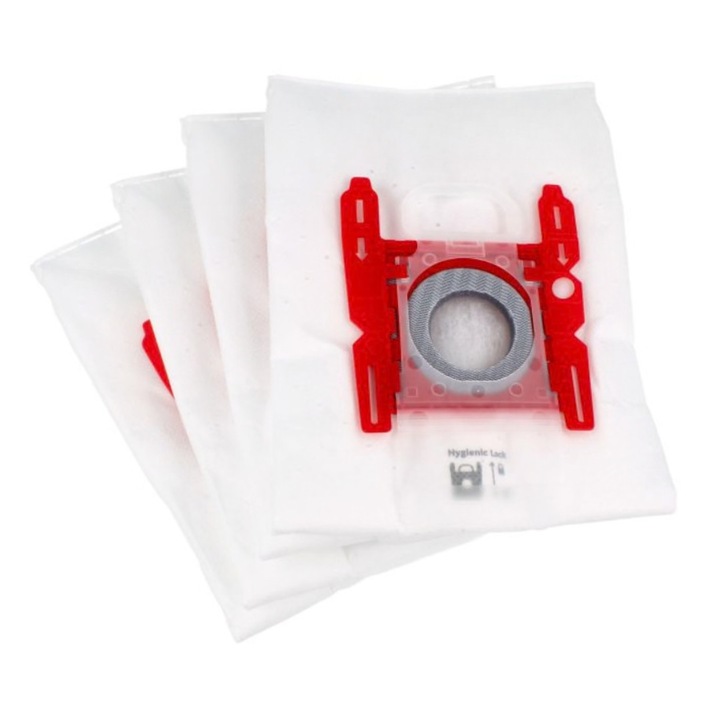 Set 4 saci G ALL e-SWC Supreme® pentru aspirator Bosch / Siemens, echivalent cu BBZ41FGALL / 17003048