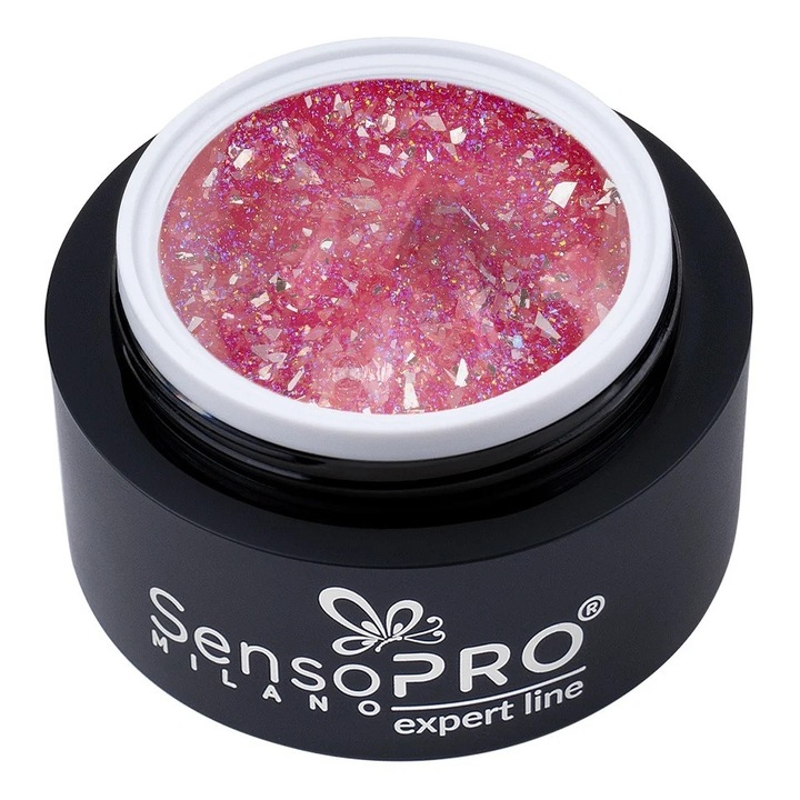 Гелове за изграждане на нокти Expert Line SensoPRO Milano - Raspberry Fizz 15ml