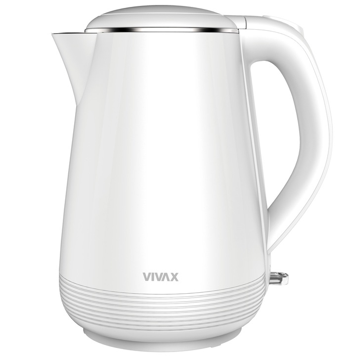 Fierbator de apa Vivax WH-100WM, 1.0 L, 1200 W, Alb