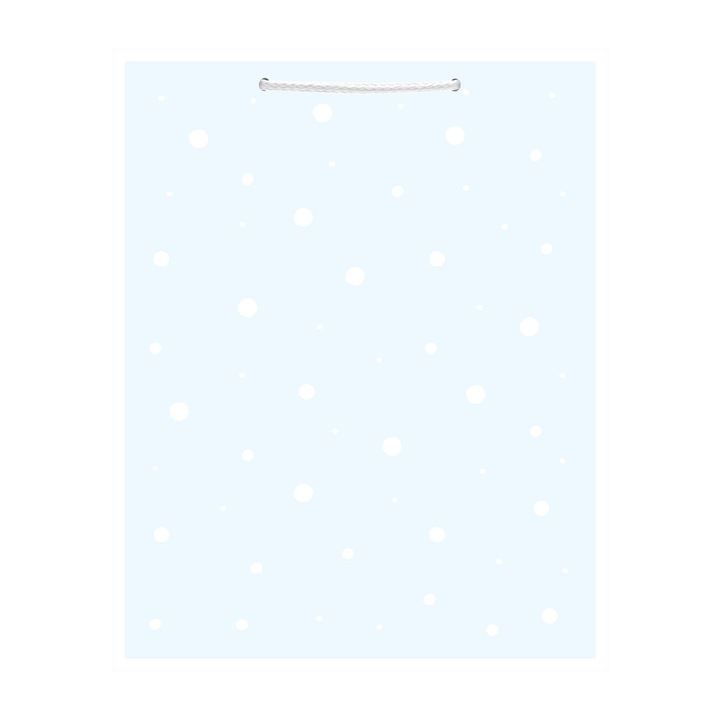 Punga cadou hartie, 26x32, 5x12, 5 cm, 210 gsm. Maner snur