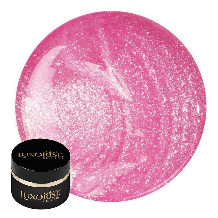 Gel UV Constructie Unghii RevoFlex LUXORISE 30ml, Fairy Bloom