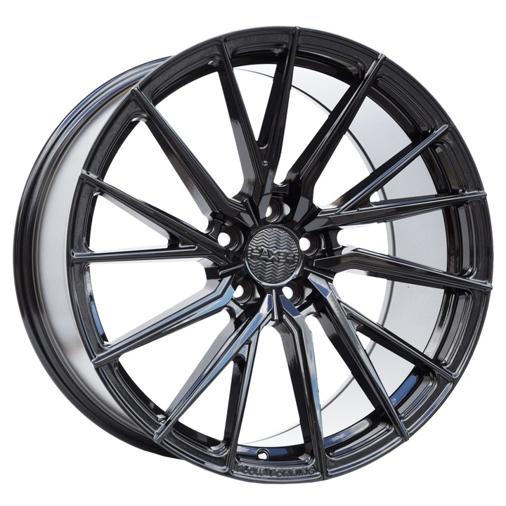 Set 4 jante aluminiu Haxer HX06 21x9.5/10.5 5x112 ET30, negru