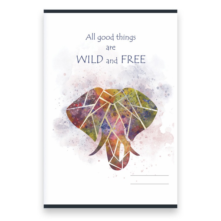 Caiet A4, capsat, 72 file, Matematica, set 5 bucati