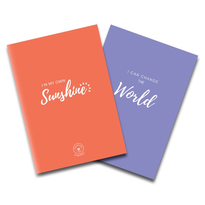 Caiet de Exersat A4, "Feel the Difference" patrate mari, 10mm, set 5 bucati