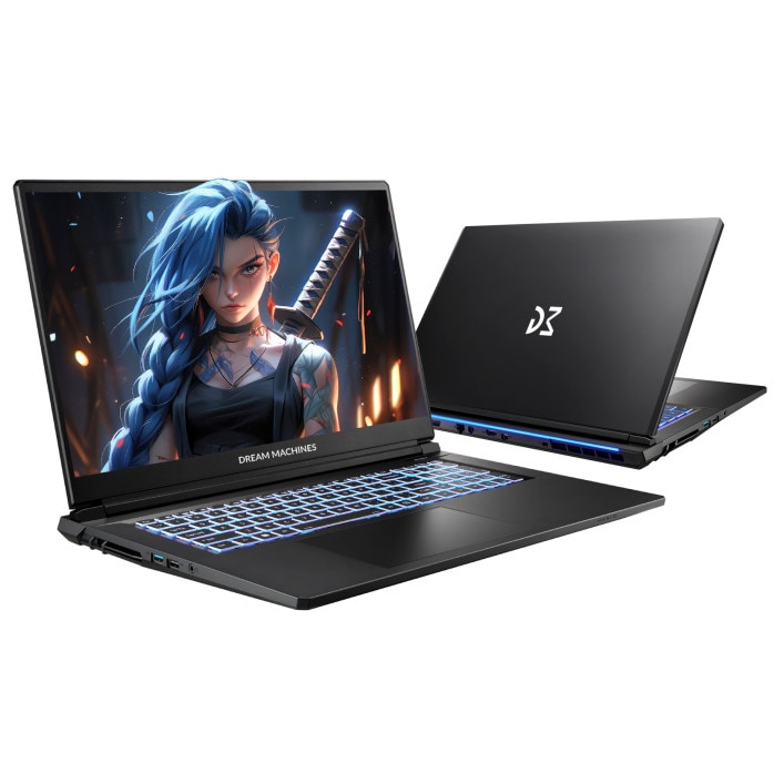 Laptop Gaming Dream Machines RG5050-17EU32, i5-13420H, 17.3" Full HD 144Hz, RTX 5050 8GB, 16GB RAM DDR5, 512GB SSD