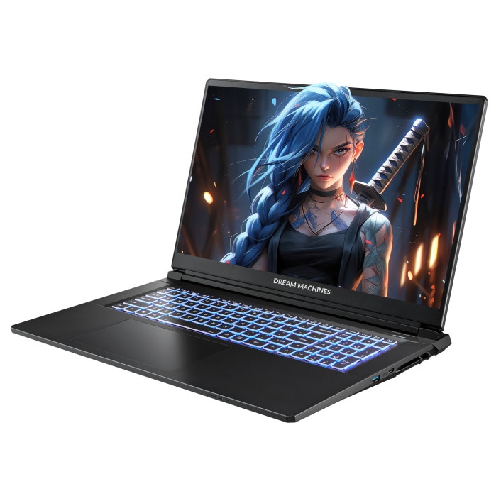 Laptop Gaming Dream Machines RG5050-17EU32, i5-13420H, 17.3" Full HD 144Hz, RTX 5050 8GB, 16GB RAM DDR5, 512GB SSD