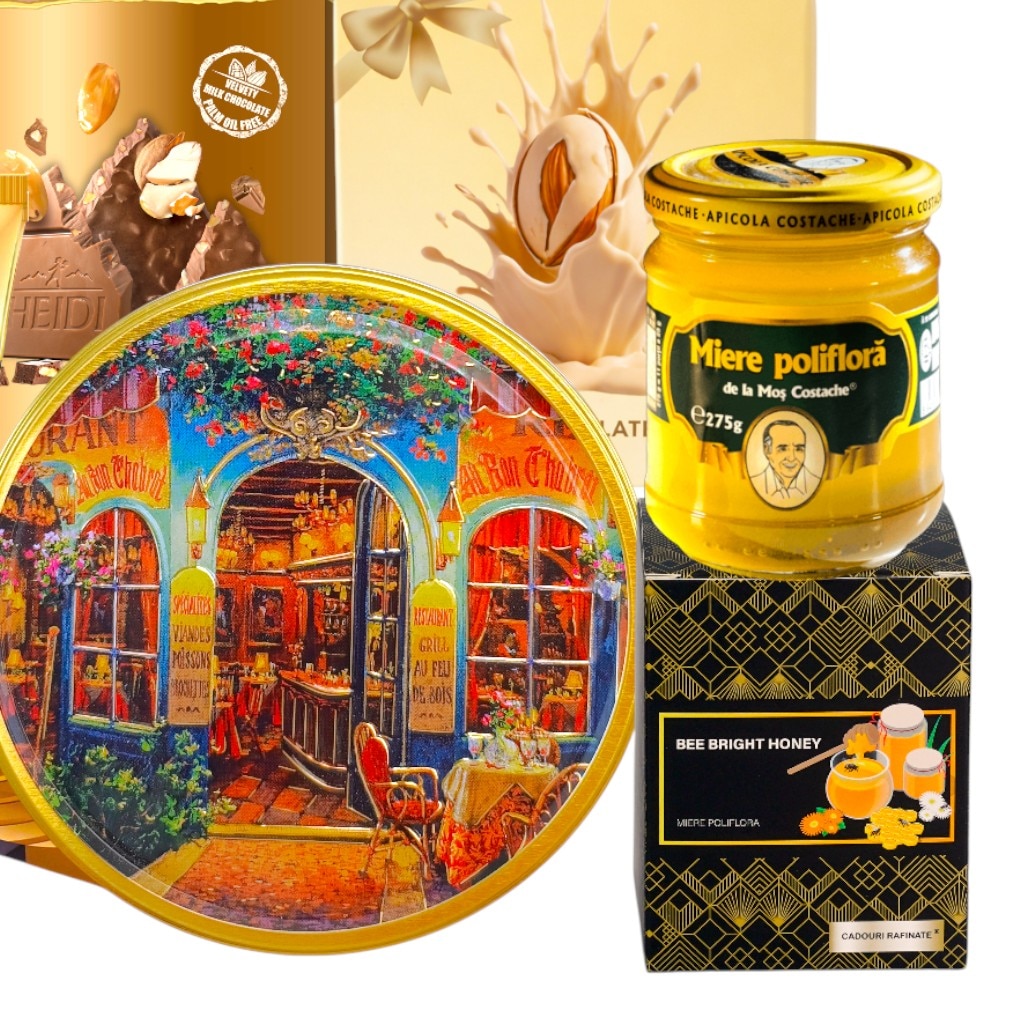 Set Cadou Premium pentru Femei, Honey Blossom, CADOURI RAFINATE
