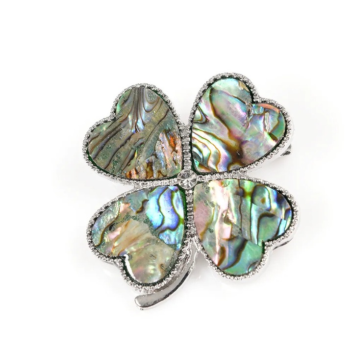 Brosa martisor trifoi multicolor