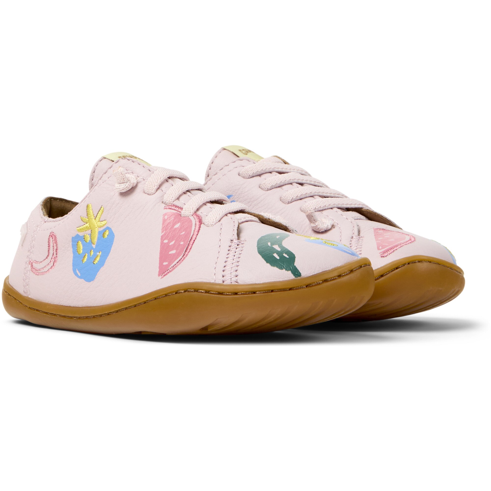 Camper, Pantofi casual de piele Peu Cami, Roz pal, 29 EU - eMAG.ro