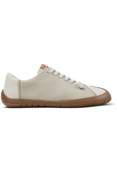 Camper, Pantofi sport Peu Path+ din piele, Alb