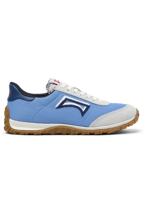 Camper, Pantofi sport Drift Walk cu garnituri din piele intoarsa, Albastru