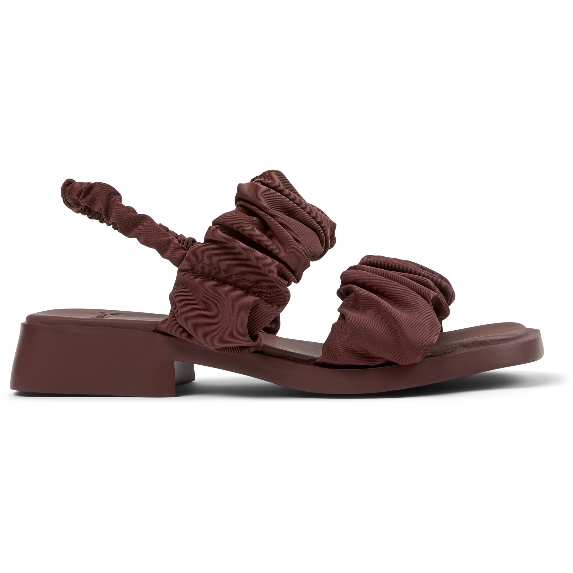 Camper, Sandale cu toc Dana, Visiniu, 41