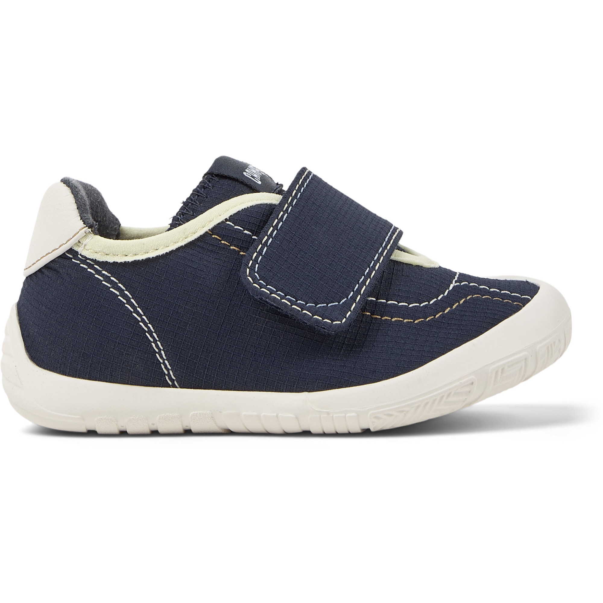 Camper, Pantofi sport Peu Path Twins cu velcro, Albastru inchis, 22 EU