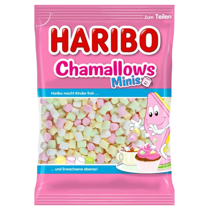 Jeleuri Haribo Chamallow Minis, 150g, 333kcal, 150g