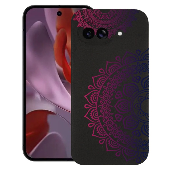 BestCase® Husa TPU Ultra Slim Compatibila cu Google Pixel 10a, Lace Non Figurative, 3128367 B 63