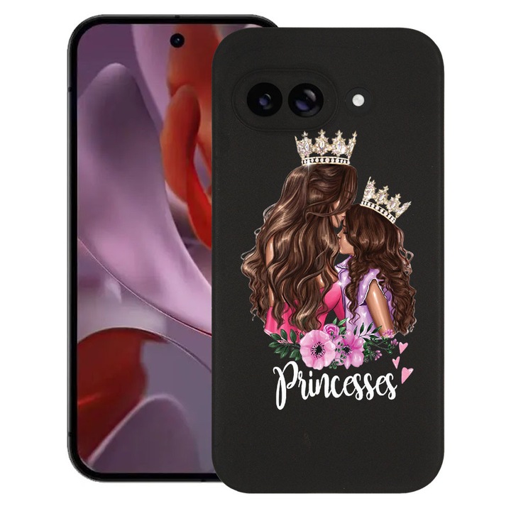 BestCase® Husa TPU Ultra Slim Compatibila cu Google Pixel 10a, Princesses Gril Mom, 3128367 B 552