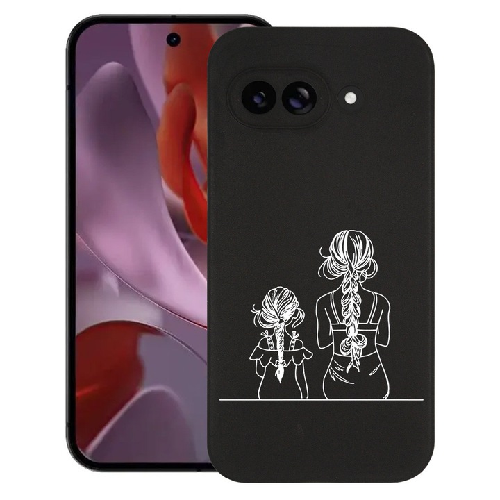 BestCase® Husa TPU Ultra Slim Compatibila cu Google Pixel 10a, Mom And Daughter, 3128367 B 1048