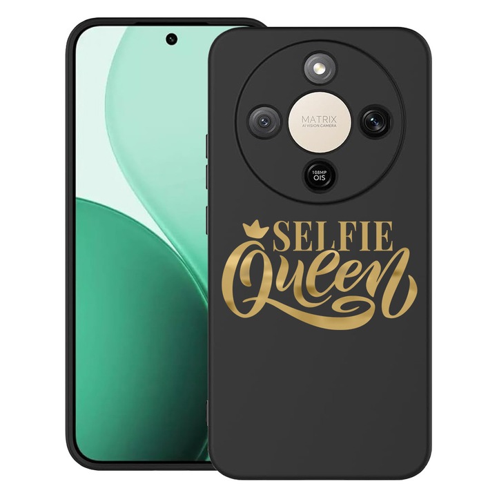BestCase® Husa TPU Ultra Slim Compatibila cu Honor Magic8 Lite, Selfie Queen, 3129184 B 1801