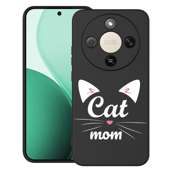 BestCase® Ultra Slim TPU tok Honor Magic8 Lite készülékhez, Macska Anya, 3129184 B 1850