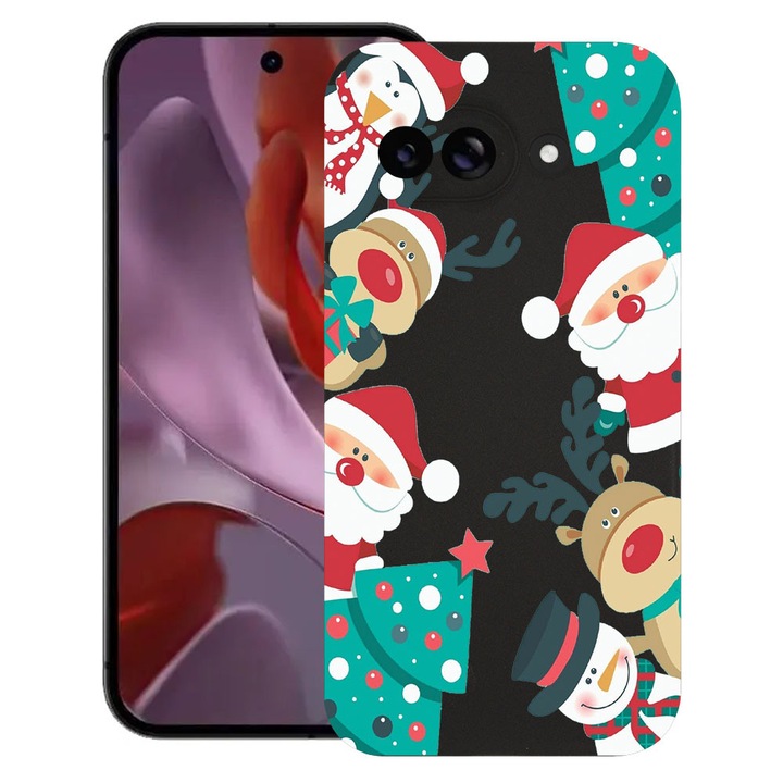 BestCase® Husa TPU Ultra Slim Compatibila cu Google Pixel 10a, Xmas, 3128367 B 338