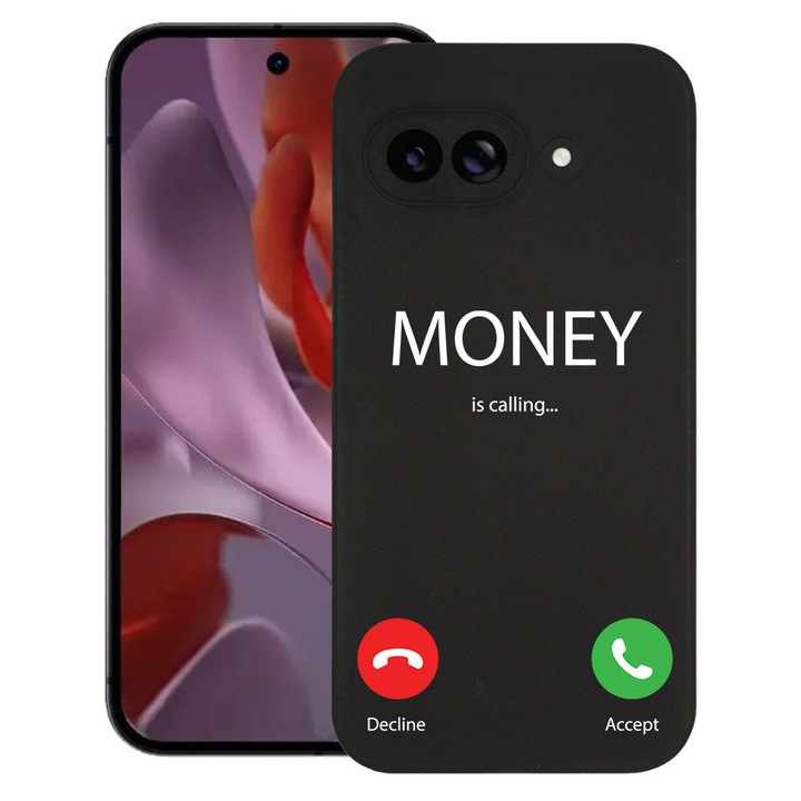BestCase® Husa TPU Ultra Slim Compatibila cu Google Pixel 10a, Money Is Calling, 3128367 B 986