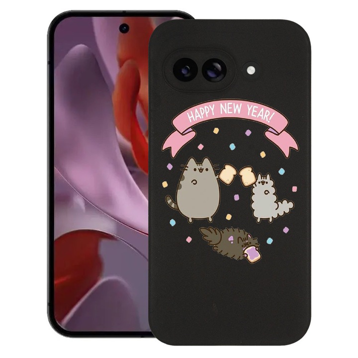 BestCase® Husa TPU Ultra Slim Compatibila cu Google Pixel 10a, Happy New Year, 3128367 B 356