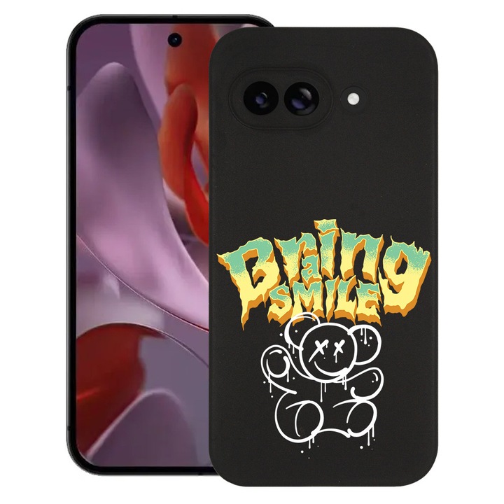 BestCase® Husa TPU Ultra Slim Compatibila cu Google Pixel 10a, Teddy Bear Braing Smile, 3128367 B 1557
