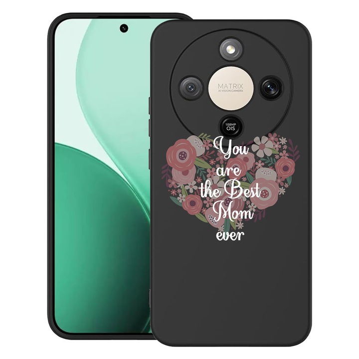 BestCase® Ultra Slim TPU tok Honor Magic8 Lite készülékkel kompatibilis, Best Mom Ever, 3129184 B 30