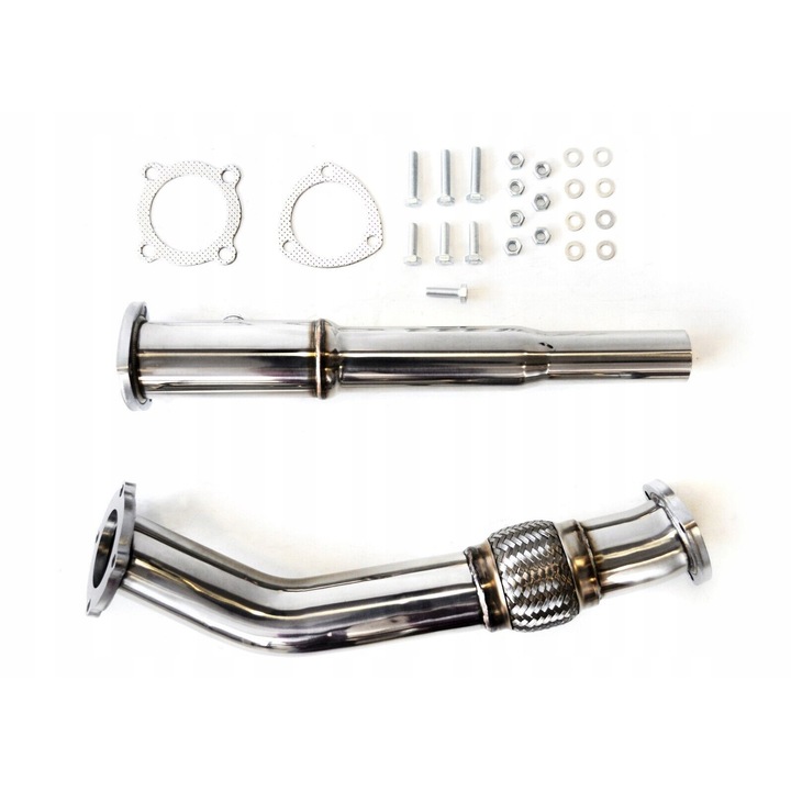 Downpipe Decat Racelab Performance 1.8 Turbo, 76mm x 63mm x 57mm, din otel inoxidabil, pentru Audi A3, VW Golf IV, Seat Leon, FWD