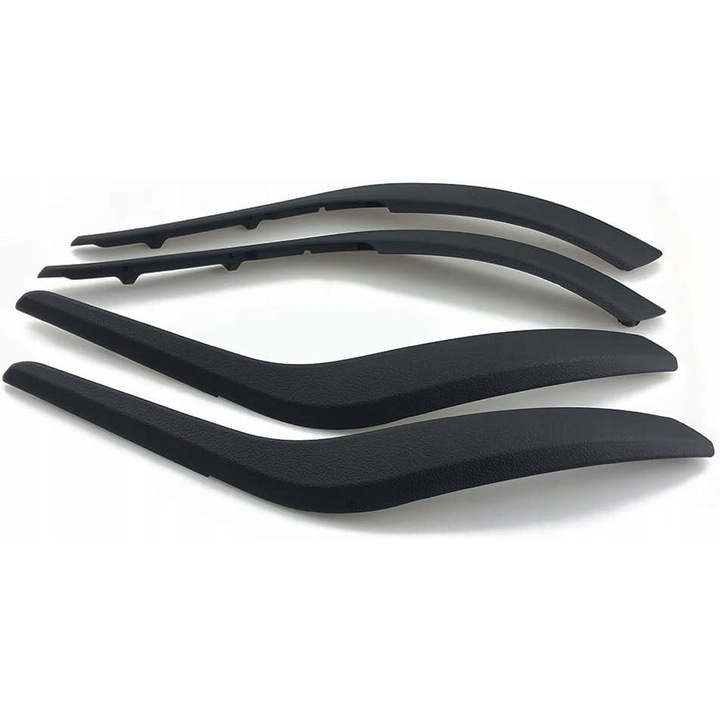 Дръжки за панели, за врати на BMW X1 E84, пълен комплект, черен