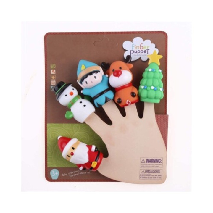 Комплект от 5 кукли за пръсти, Hasbro, многоцветни, 11 см