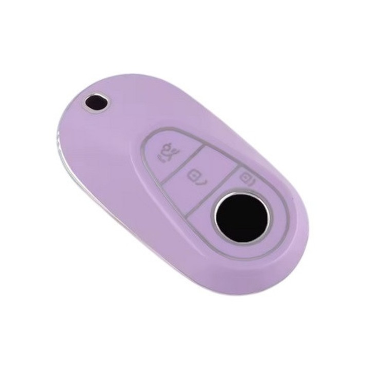 Husa pentru cheie Mercedes W206 W223 S350 C260 C300 S400 S450 S500 mov