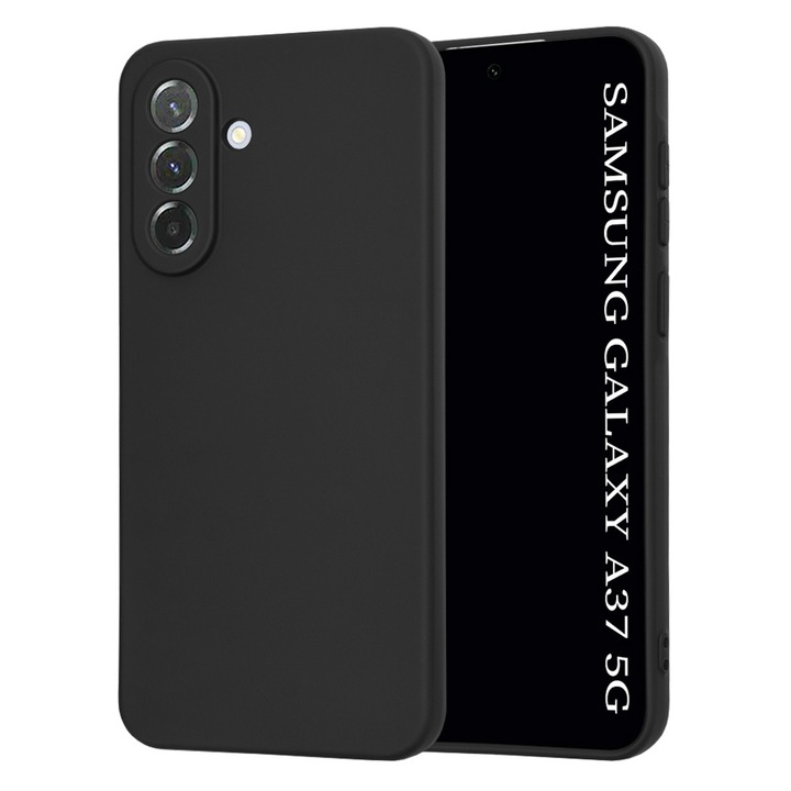 Husa pentru Samsung Galaxy A37 5G / A36 5G - Techsuit SoftFlex - Black