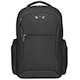 Targus CUCT02BEU Rucsac Business Laptop 15.6 Inch Ergonomic, Negru 30 Litri.Durabil, rezistent la apa si uzura
