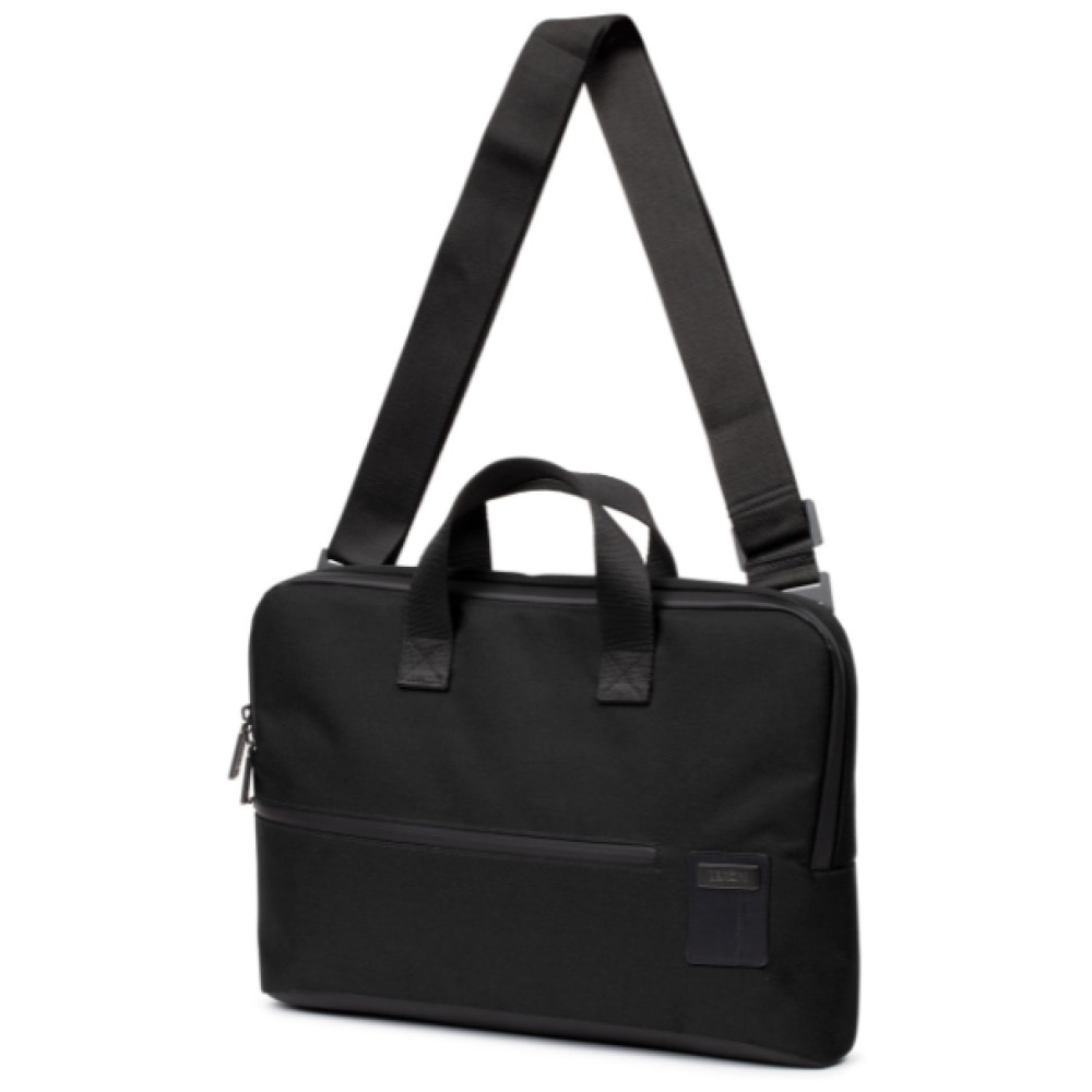 Geanta laptop Lexon Track Envelope compatibila cu laptop 15 inch, 40 x 4 x 28 cm, Negru